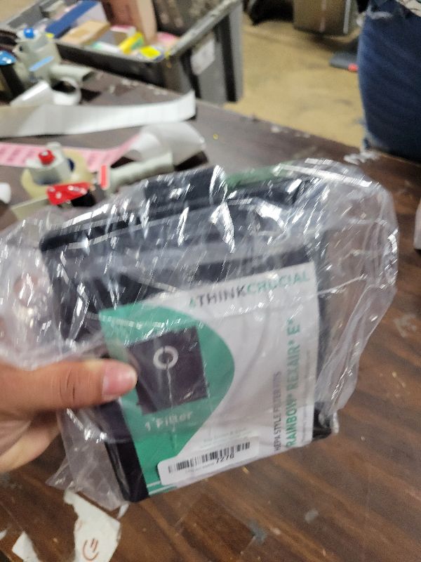 Photo 1 of 1 Replacement Vacuum Filter -Compatible With Rainbow Rexair Part # R10520,R-10520,R12106B - Fit Models E series - Washable Filter - (1 Pack) by Crucial Vacuum