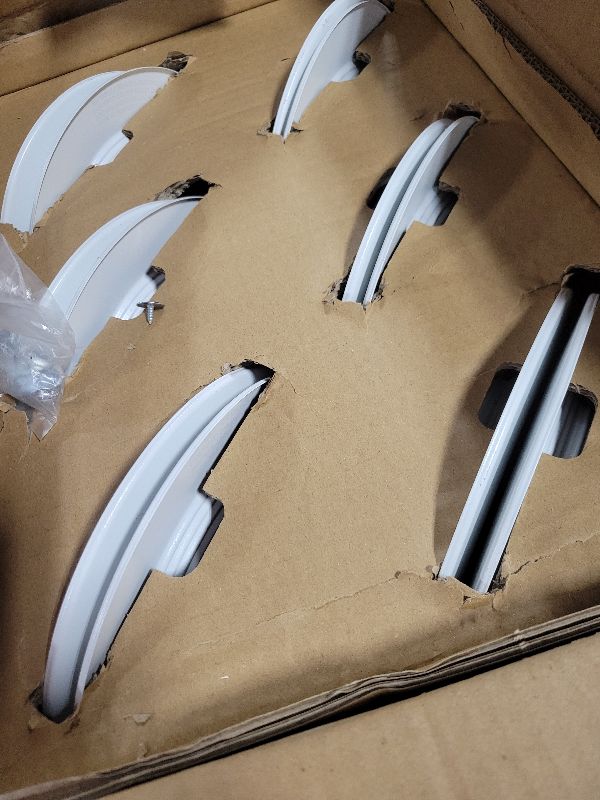 Photo 1 of 12 Pack 5/6 Inch 5CCT LED Recessed Downlight, Can Lights with Baffle Trim, Wet Rated, E26 Base, 10.5W=85W, CRI 90, Dimmable, Simple Retrofit Installation, Energy Star & ETL Listed
