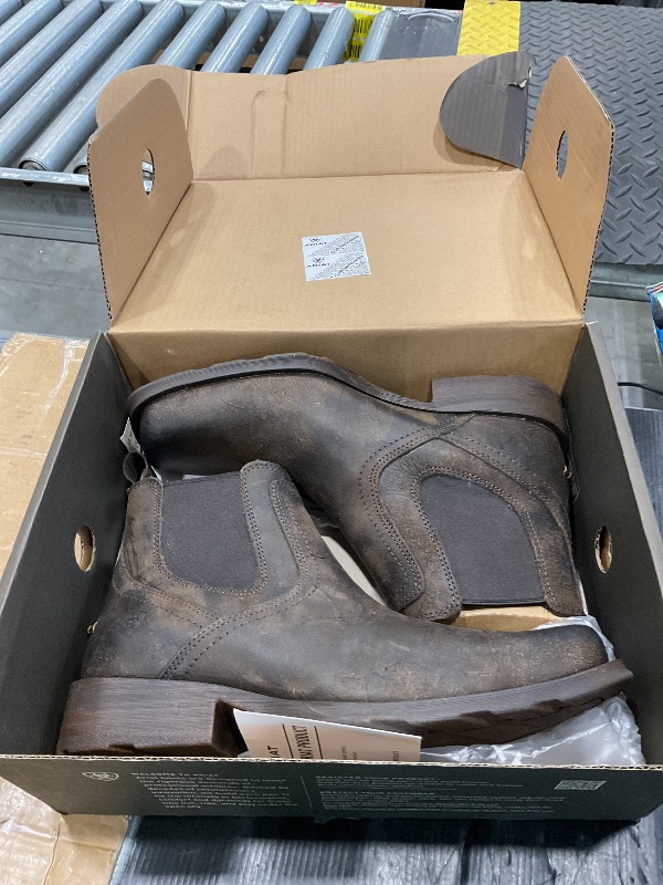 Photo 1 of **MAJOR DAMAGE**
ARIAT Men’s Midtown Rambler Square Toe Chelsea Boot, Size 10.5