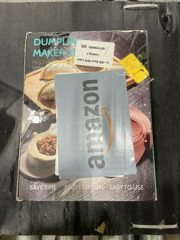 Photo 1 of ***broken***MUMSUNG Empanada Maker Press, 6 Inch Extra Large Dumpling Maker Set with Dough Cutter, Dumpling Mold Set for Pierogi, Pastelitos, Calzone, Turnovers, Chinese Dumpling 6"