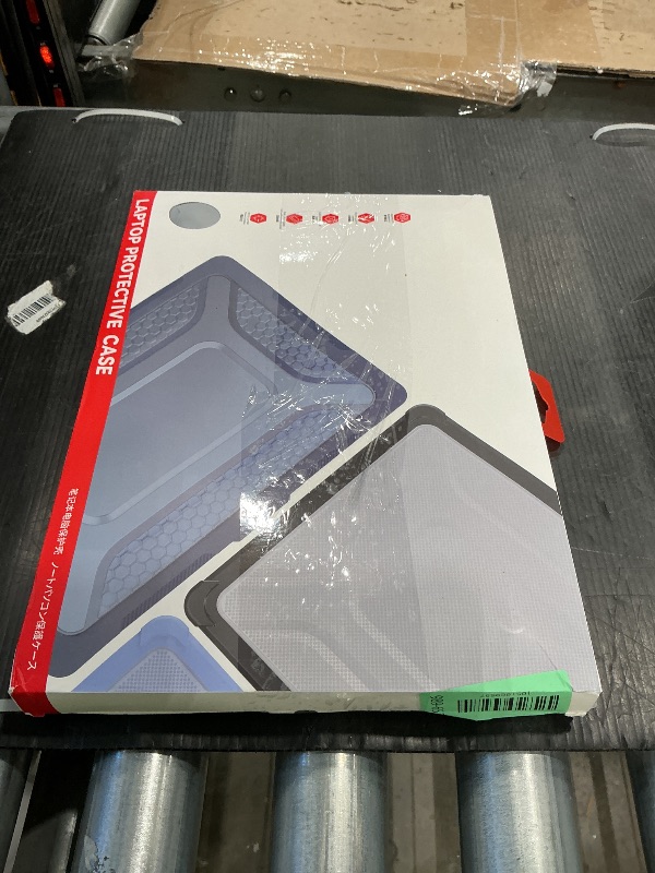 Photo 1 of *UNTESTED*
HXCASEAC Case Compatible with MacBook Pro 13 inch 2022 2020 2018, Anti-Scratching Protective Hard Cover with Foldable Stand for A2338 A2289 A2251 A2159 A1989 Case - Black