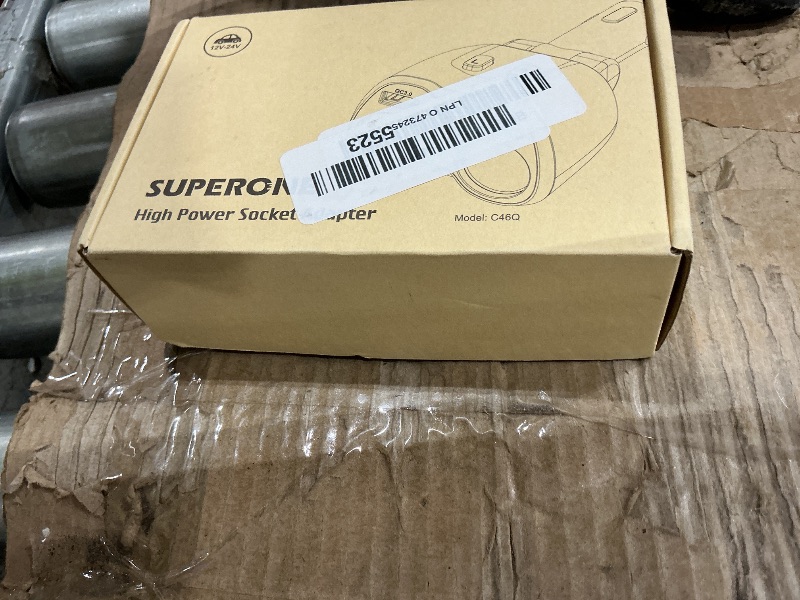 Photo 1 of [2025 Upgraded] Cigarette Lighter Splitter, SUPERONE 180W 2-Socket Cigarette Lighter Adapter with Dual QC3.0 and 20W PD USB C Car Charger Splitter for GPS/Dash Cam/Laptop/iPad/iPhone 17/16/15/14/13/12