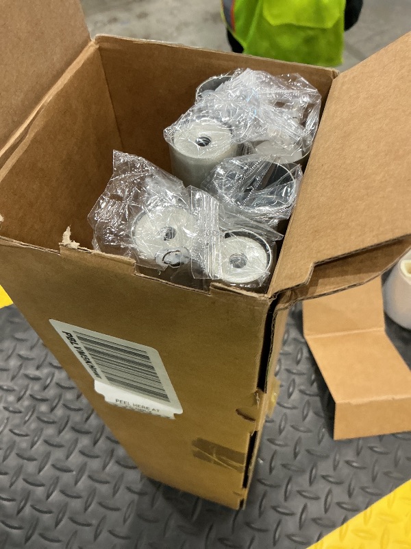 Photo 1 of 1” Diameter Silver Curtain Rods for Windows, 2 Pack 30-60 Inch Heavy Duty Window Rods, Long Adjustable Curtain Rod, Fits Most Standard Windows, Suitable for Bedroom, Living Room, Farmhouse