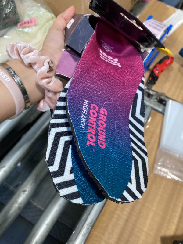 Photo 1 of ***Cut to a smaller size*** Spenco Ground Control Shoe Insoles for Women and Men, High Arch, Women's 9-10 / Men's 8-9