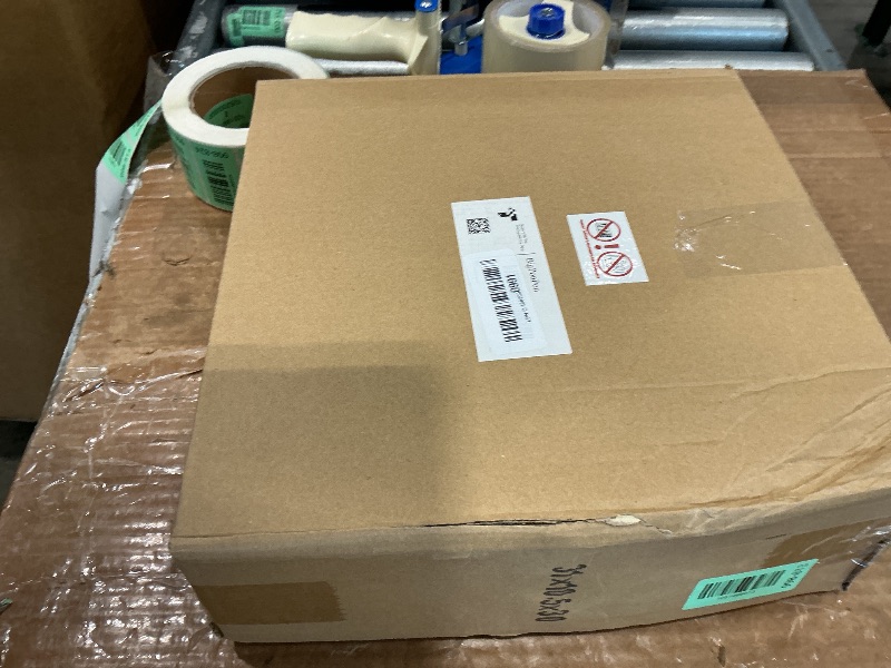 Photo 1 of **SMALL DAMAGE**Divided Rotating Serving Tray with Lid and Handle, Portable Snackle Box for Fruits Snacks Veggie Charcuterie, Clear Lazy Susan Organizer and Fridge Storage Container for Adults Child (1PCS,12" L