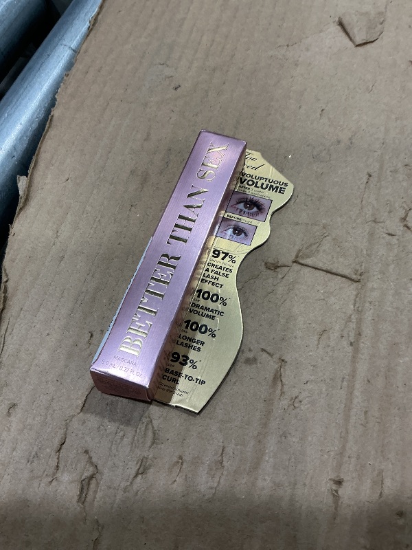 Photo 1 of *** VERY USED***Too Faced Better Than Sex Volumizing Mascara | Dramatic Volume + Length | Cruelty Free, 0.27 Fl Oz, Black