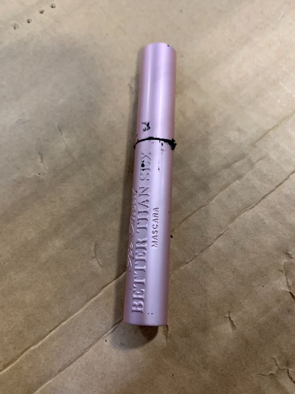 Photo 1 of *** VERY USED***Too Faced Better Than Sex Volumizing Mascara | Dramatic Volume + Length | Cruelty Free, 0.27 Fl Oz, Black