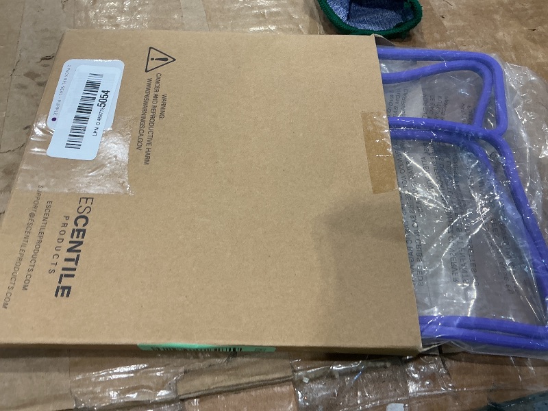 Photo 1 of [2 Pack] Lid Seal Gasket For OmieBox - Exact Fit Replacement Part For Kids Bento Lunch Box With Insulated Food Container - 100% Food-Safe Silicone Rubber (Purple) - Lunch Box NOT Included