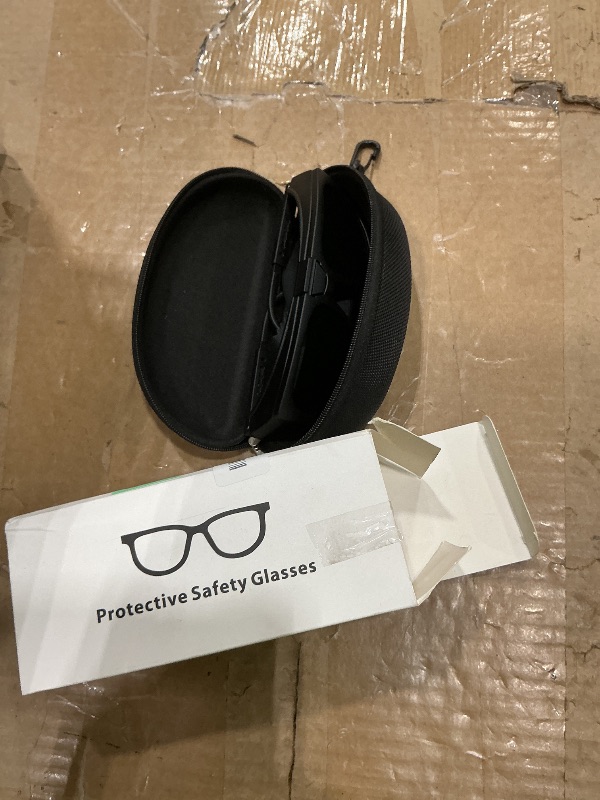 View 2 of ?Dual Lens Welding Safety Glasses – ANSI Z87.1 Certified – Switch Between Clear & IR 8.0 Shade – Anti-Fog & Scratch Resistant – Adjustable Frame – UV400 Protection – for Arc Welding, Plasma Cutting