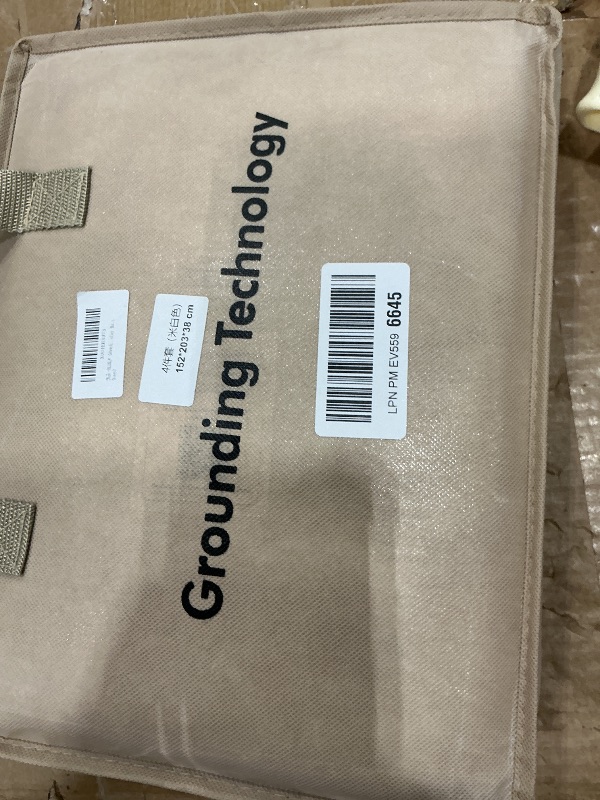 Photo 1 of **MISSING PARTS/check clerk comments**
HLLBLL® Grounding Bedding Sheet Set, Bed Sheets and Pillowcase Set, 90% Organic Cotton+10% Pure Silver Organic Fitted Grounded Sheet for Improved Sleep, Pain Relief (White, Queen)