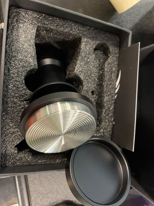 Photo 1 of ***STOCK PHOTO/ ITEM/ COLOR MAY VARY/ MISSING PIECES, SELLING FOR PARTS, FINAL SALE***KNODOS 53.3mm Espresso Tamper For Breville Machines Calibrated Tamper Tool Espresso Walnut, Auto-Leveling and 30lb Spring Loaded Design Coffee Tamper With Stainless Stee