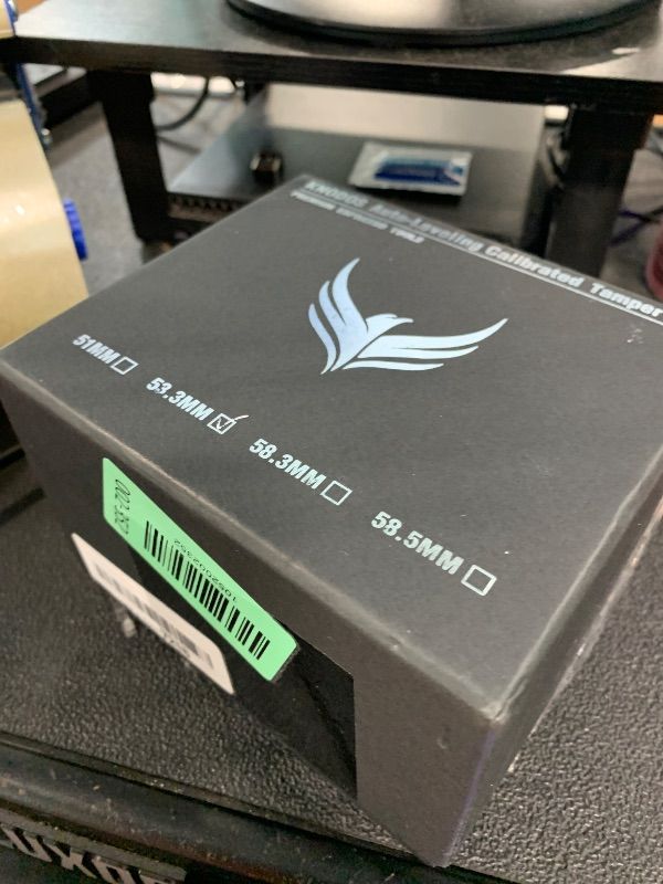 Photo 1 of ***STOCK PHOTO/ ITEM/ COLOR MAY VARY/ MISSING PIECES, SELLING FOR PARTS, FINAL SALE***KNODOS 53.3mm Espresso Tamper For Breville Machines Calibrated Tamper Tool Espresso Walnut, Auto-Leveling and 30lb Spring Loaded Design Coffee Tamper With Stainless Stee