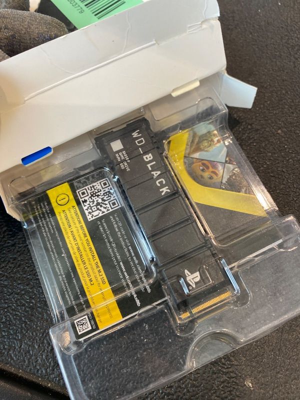 Photo 1 of *UNTESTED*
WD_Black 8TB SN850P NVMe M.2 SSD Officially Licensed Storage Expansion for PS5 Consoles, up to 7200MB/s, with heatsink - WDBBYV0080BNC-WRSN