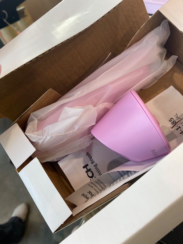 Photo 1 of *UNTESTED*
PRITECH Facial Cleansing Brush, Rechargeable Silicone Face Scrubber with Heat Massage End, Vibrating Exfoliator Scrubber for Deep Cleaning, Waterproof Face Brush for Women and Men (Pink)