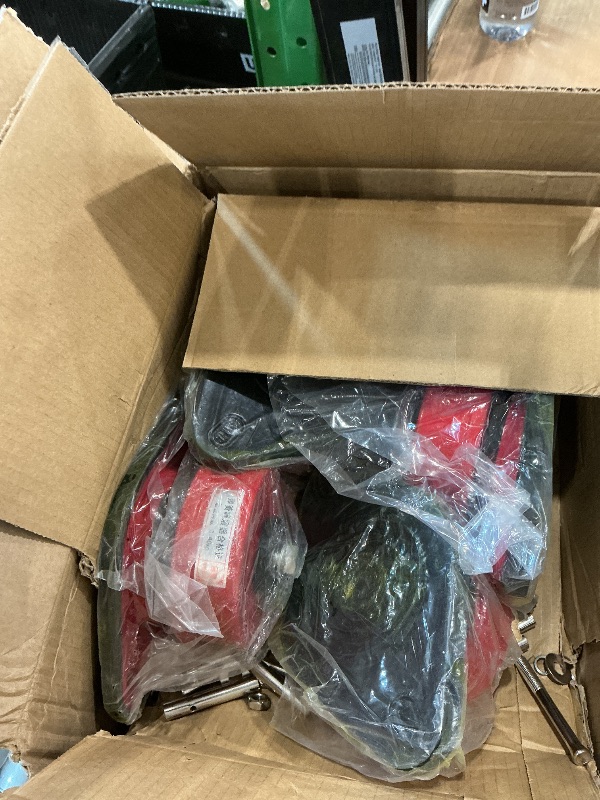 Photo 1 of Red Spring Vibration Isolators with Mounting Bolts, Floor Mount Vibration Isolator for Heavy Machine, Set of 4 (ZDX-2/110-176LBS)