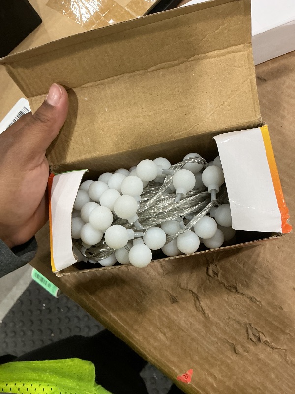 Photo 1 of 100 LED Hanging String Lights for Classroom – 33ft Plug in Fairy Lights with 8 Modes, Warm White String Lights for Classroom Decor, Teacher Supplies, Bulletin Board, Wall Display & School Decorations