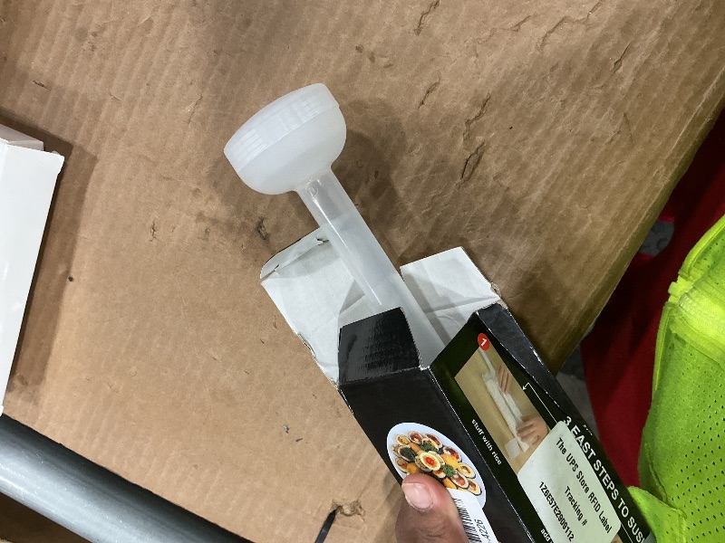 Photo 1 of **MISSING MAT**
Sushi Making Kit, Upgraded 11.8 Inches Sushi Roller, Sushi Rolling Mat Sushi Maker Sushi Kit, Sushi Bazooka Easy Made Sushi Translucent white