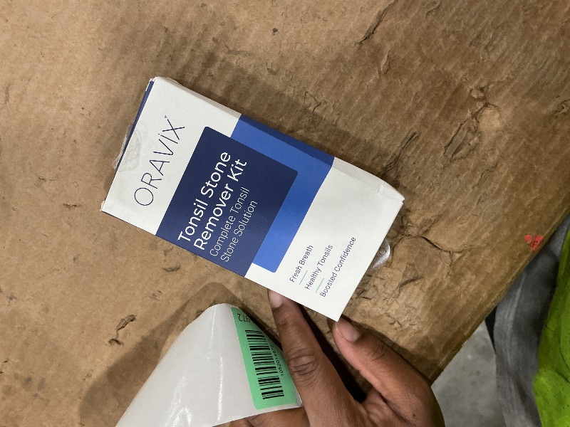 Photo 1 of *MISSING PARTS*
ORAVIX Tonsil Stone Remover - Tonsil Stone Removal Kit - Tonsillolith Remover Tool - Tonsil Cleaner - Fight Bad Breath - Tonsil Stone Removal Tool - Oral Irrigator - Tongue Scraper - 7 Pieces