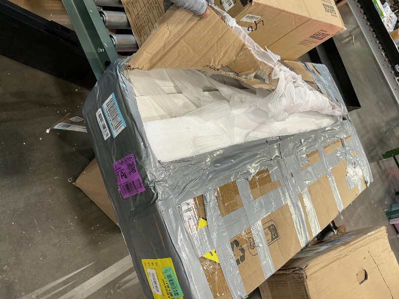 Photo 1 of *UNTESTED*
71" Pantry Cabinet with Charging Station, Kitchen Pantry Storage Cabinet with Drawers and Countertop, Farmhouse Kitchen Hutch Cabinets Food Pantry with Adjustable Shelves for Living Dining Room, White