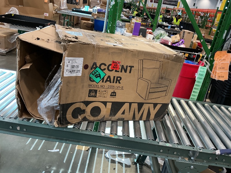 Photo 1 of **PARTIAL SET/check clerk comments**
MALOL Leather Recliner Chair for Adults, Swivel Rocker Recliner for Small Spaces, Wide Glider Rocking Nursery Chair with Ergonomic High Backrest, for Home Living Room, Office, Bedroom?Chocolate Brown?