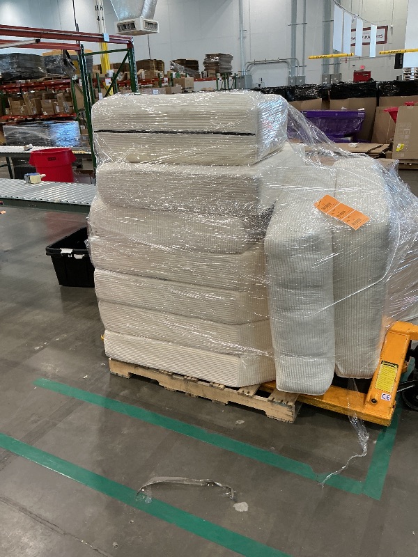 Photo 1 of *dirty item* Boneless couch set parts unknown