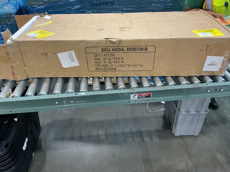 Photo 1 of *PARTIAL SET - Missing a box*
Tribesigns 8FT Conference Table, 94.49 L x 47.24 W x 29.53 H Inches Large Meeting Podcast Table for 10 People, Business Style Wooden Training Table with Strong Metal Frame for Office Conference