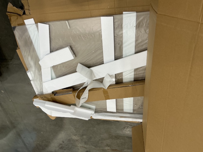 Photo 1 of *MISSING PARTS - See Clerk Notes*
GETPRO Shower Door 68-72 in. W x 72 in. H Double Sliding Semi-Frameless Bypasss Bathroom Shower Glass Doors,1/4 inch Clear Tempered Glass Door for Walk-in Shower Chrome Finish