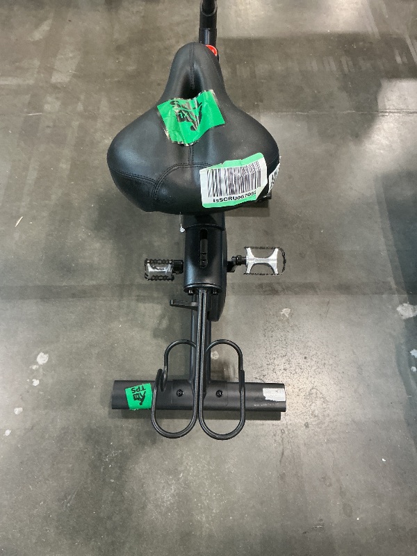 Photo 1 of **MAJOR DAMAGE**
Merach Exercise Bike, Brake Pad/Magnetic Stationary Bike with Exclusive App, Low Noise Indoor Cycling Bike with 270LBS Weight Capacity, Dumbbell Rack and Fitness Courses for Weight Loss