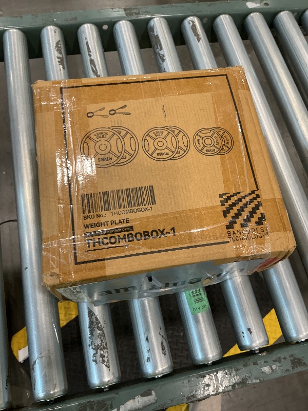 Photo 1 of *PARTIAL SET*
Fitvids Olympic 2-Inch Cast Iron Barbell Set, Style #1