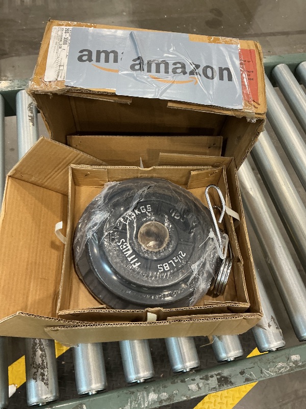 Photo 1 of *PARTIAL SET*
Fitvids Olympic 2-Inch Cast Iron Barbell Set, Style #1