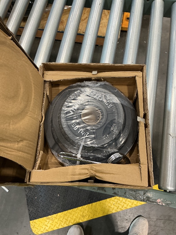 Photo 1 of **Partial Set - Please see live clerk photos**
Fitvids Olympic 2-Inch Cast Iron Barbell Set, Style #1