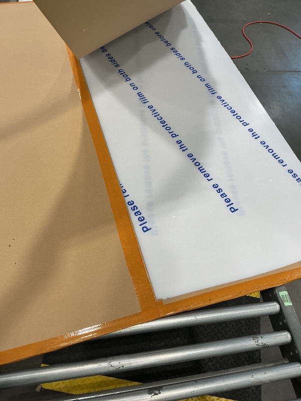 View 3 of [Large Size] Crystal Clear 1/5" Thick 59" x 47" Heavy Duty Hard Chair Mat, Can be Used on Carpet or Hard Floor