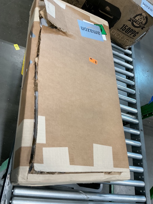 Photo 1 of ***MISSING 1 OUT OF 2 BOXES*** Prepac HangUps 30" Large Garage Cabinet, Bathroom Cabinet Wall Mount, Ideal for Garage, Kitchen and Laundry Organization 30" W x 72" H x 16" D, Light Gray