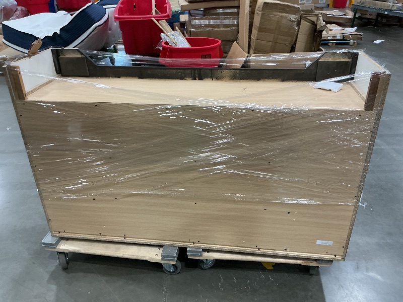 Photo 1 of **MAJOR DAMAGE**
GarveeHome 6 Dresser for Bedroom, 47 in Wide Drawer Dresser with Storage Freestanding, Wooden Closet Storage Chest for Living Room, Bedroom, Entryway, Ash Grey
