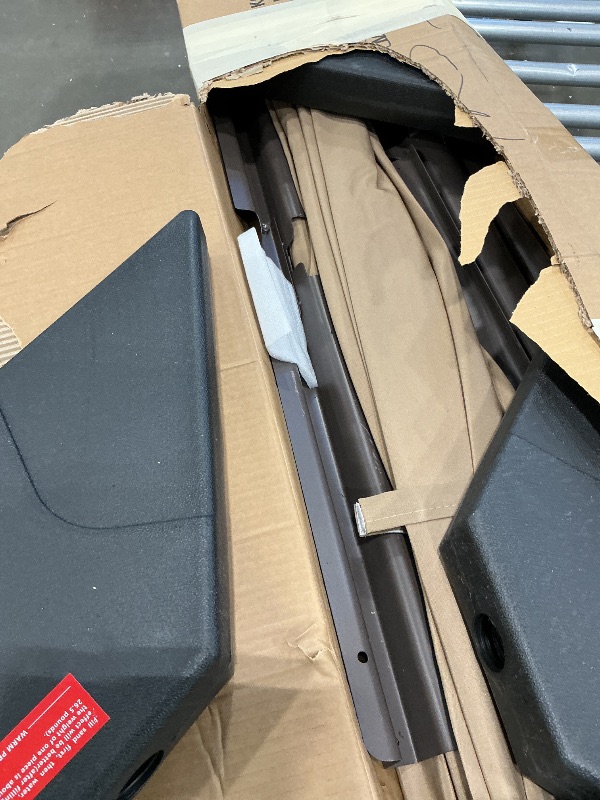 Photo 1 of *UNTESTED*
NEWBULIG 10FT Patio Umbrella with Base Included, Offset Cantilever Outdoor Patio Table Umbrella, UV Protection, Fade Resistant Fabric, Easy Tilt Adjustment for Pool, Deck, Garden, Backyard, Khaki