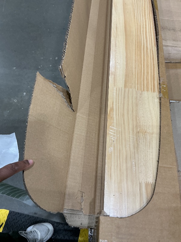 Photo 1 of ***DIFFRENT COLOR FROM STOCK, VIEW ALL IMAGES*** rt3d 4-Piece Wood Slat Acoustic Panels for Stylish Decor and Noise Reduction, 3D Textured Panel for Ceiling and Wall, Walnut