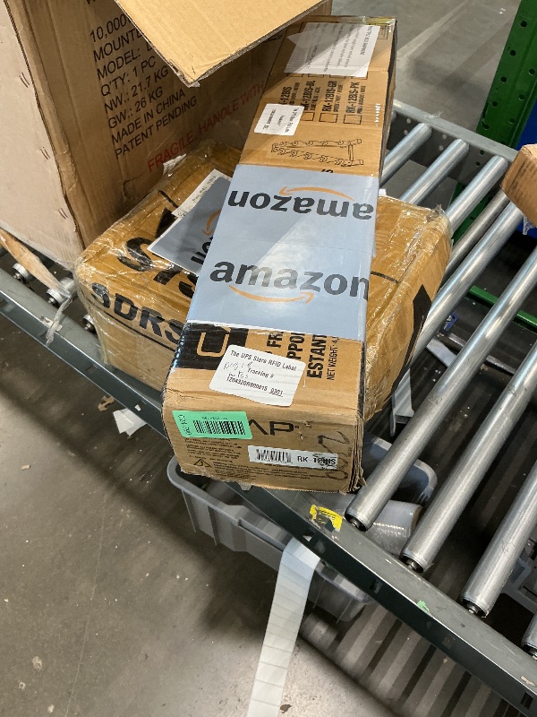 Photo 1 of ***ONLY RACK*** CAP 150 LB Rubber Coated Hex Dumbbell Hand Weight Set with Vertical Storage Rack - Chrome Handle | Black Rack