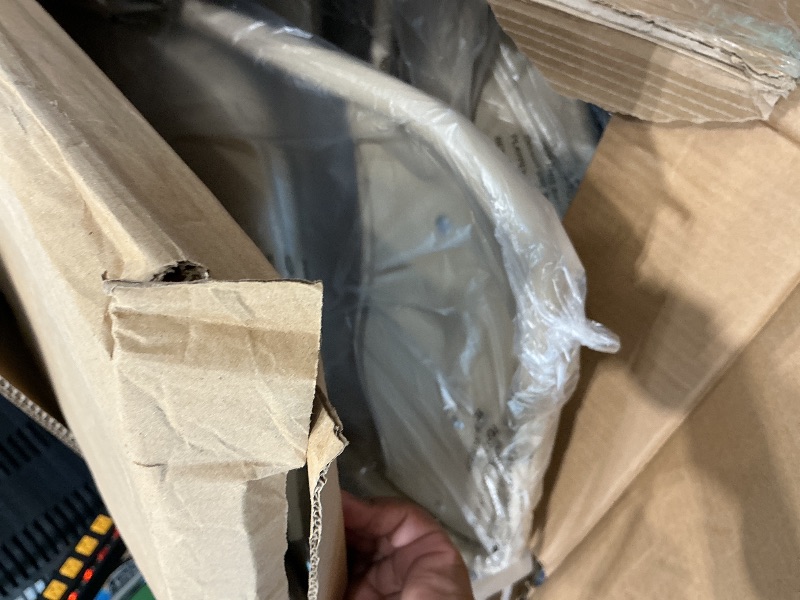 Photo 1 of **MAJOR DAMAGE**
Flash Furniture Madison 5-Piece Folding Card Table and Chairs Set, Portable Event Table and Chairs Set for Indoor and Outdoor Gatherings, Tan