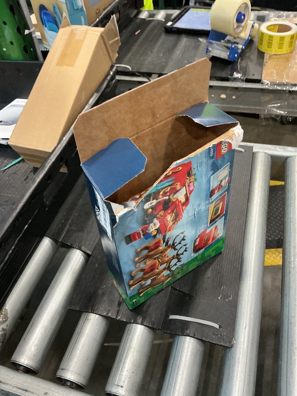 Photo 1 of *FOR PARTS ONLY*
*UNTESTED*
LEGO Santa's Sleigh - Building Toys for Kids, Boys & Girls, Ages 9+ - Indoor Christmas Decorations for Home W/Santa Claus Figurine & Reindeer - Gifts for Boys & Girls - 40499