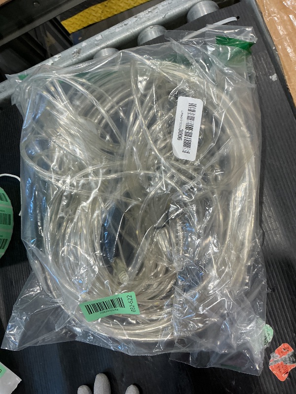 Photo 1 of 100ft Outdoor Rope Light, IP68 Waterproof 25 Color Changing String Lights with 149 Modes, Warm White & RGB LED Multicolor Twinkle Fairy Tube Lights for Indoor & Outside Railing, Balcony, Patio Decor