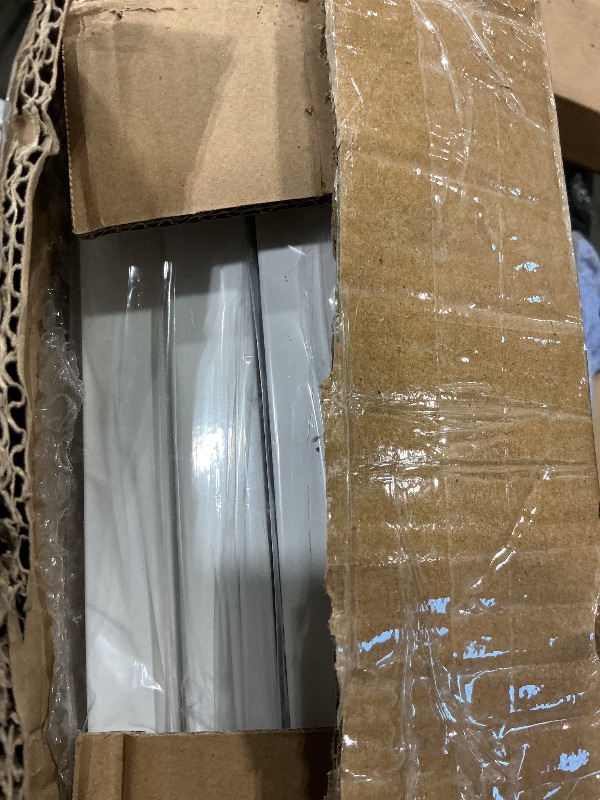 Photo 1 of **MISSING PARTS/check clerk comments**
PXRACK Under Sink Organizer, Adjustable Height, 2 Tier Pull Out Under Cabinet Organizer, Slide Out Thickened Metal Under Sink Storage for Kitchen Bathroom Laundry Pantry Cabinet, White, Large-2-Pack