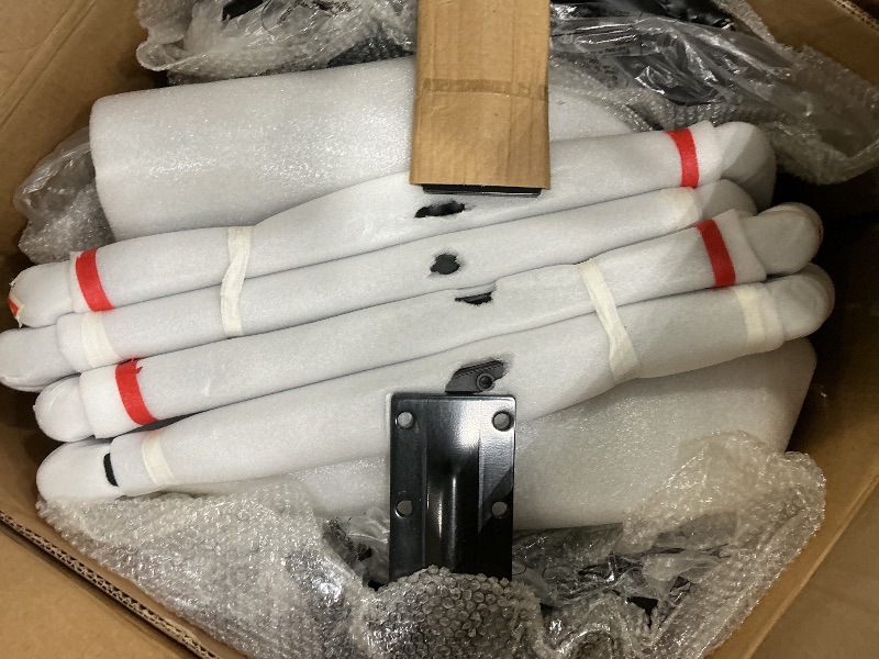 Photo 1 of *PARTIAL SET*
VASAGLE EKHO Collection - Dining Chairs Set of 4, Upholstered Kitchen Chairs, Comfortable Seat, Synthetic Leather with Stitching, Mid-Century Modern, Easy Assembly, Living Room Lounge, Forest Green