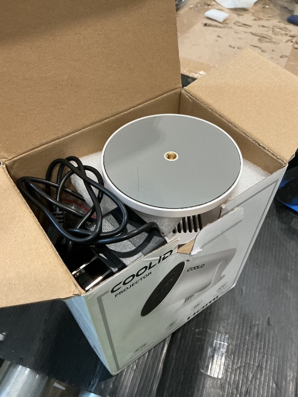 Photo 1 of [Built-in Apps & 2026 Upgraded] Mini Projector Support 4K 1080P Auto Keystone 180° Rotatable with WiFi 6 and Bluetooth 5.4, Projector Portable Compatibile with HDMI/TV Stick/Memory Stick/Laptop-White