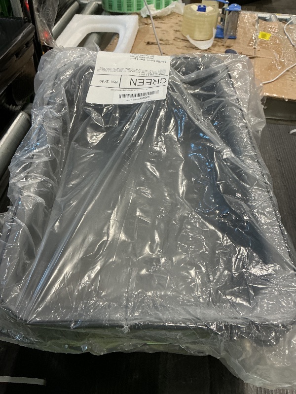 Photo 1 of *MISSING PARTS - See Clerk Notes*
KUNIST 2PCS Under Seat Storage Box for Tesla Model Y 2024, TPE Storage Tray Box with Lid for Model Y 2020-2025 (2025-2026 New Model Y Juniper Can only be installed on rear of front seats (under)