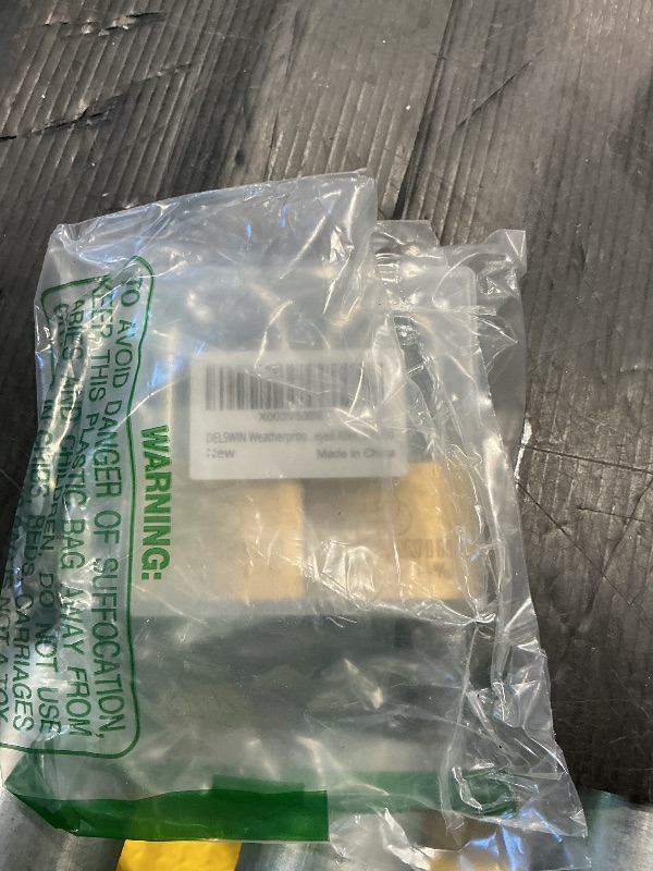 Photo 1 of ***MISSING KEYS*** DELSWIN Weatherproof Padlock with Key (Keyed Alike) - Heavy Duty Solid Brass Locker Lock with 1-9/16" Long Shackle, Marine Grade Pad Lock for Outdoor Gate, Fence, Shed (2 Pack)