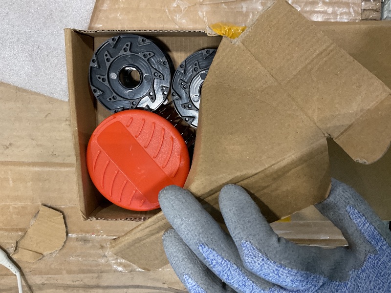 Photo 1 of 10 Pack  Eater String Compatible with Black+Decker, AF-100 0.065" Weed Wacker String Refill 240ft Automatic Feed String Trimmer Replacement Spool Line for Black&Decker(8 Spool+2 Cap+2 Spring)