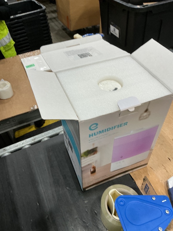 Photo 1 of **UNTESTED**
Humidifiers for Bedroom Large Room, Esemoil Smart WiFi Cool Mist Humidifiers for Baby, 3.5L Top Fill & 28dB Quiet, 40H Air Ultrasonic Diffuser with 8 Color Light, Voice Control, Compatible with Alexa