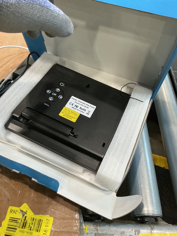 Photo 1 of ?New 2026? Digital Calendar Alarm Day Clock - with 8" Large Screen Display, am pm, Multiple Alarms, for Impaired Vision People, The Aged Seniors, The Dementia, for Desk, Wall Mounted, Black