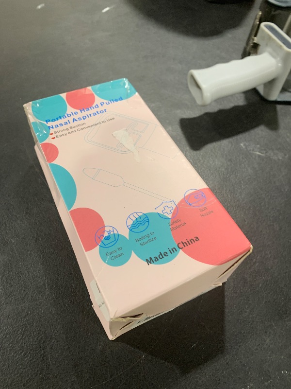 Photo 1 of Baby Nasal Aspirator, Powerful Hand Pump Baby Nose Sucker, Nasal Aspirator for Baby with Soft Silicone Nose Tip for Fast and Effective Relief of Nasal Congestion in Infant.