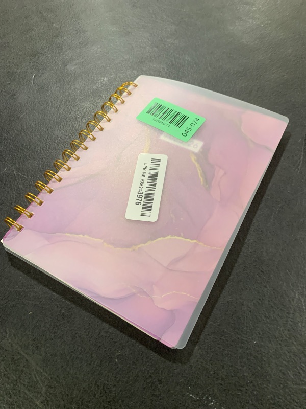 Photo 1 of Academic Planner 2025-2026, Weekly & Monthly Planners for Women, July 2025 - June 2026, AIMPEAK Calendar Planner for Teacher & Student, Monthly Tabs, Purple Marble, 5.5"x8.5"